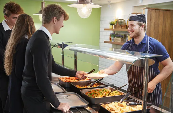 Education catering meal service