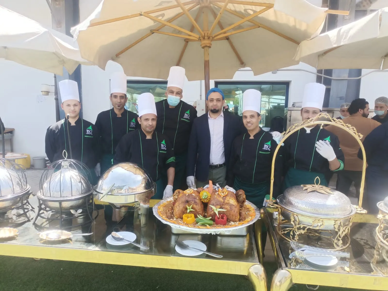 Corporate hospitality food service