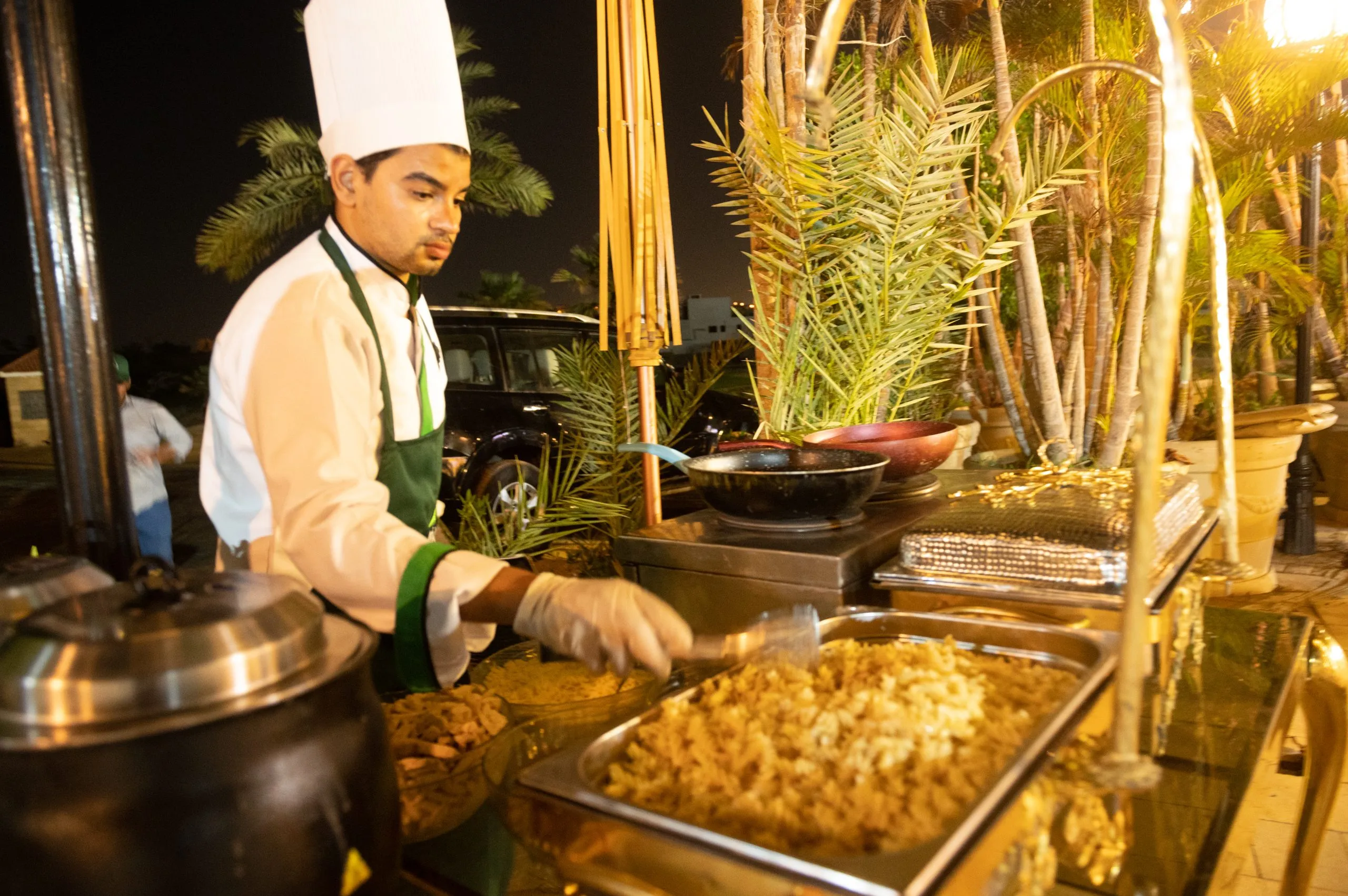 Wedding event catering service