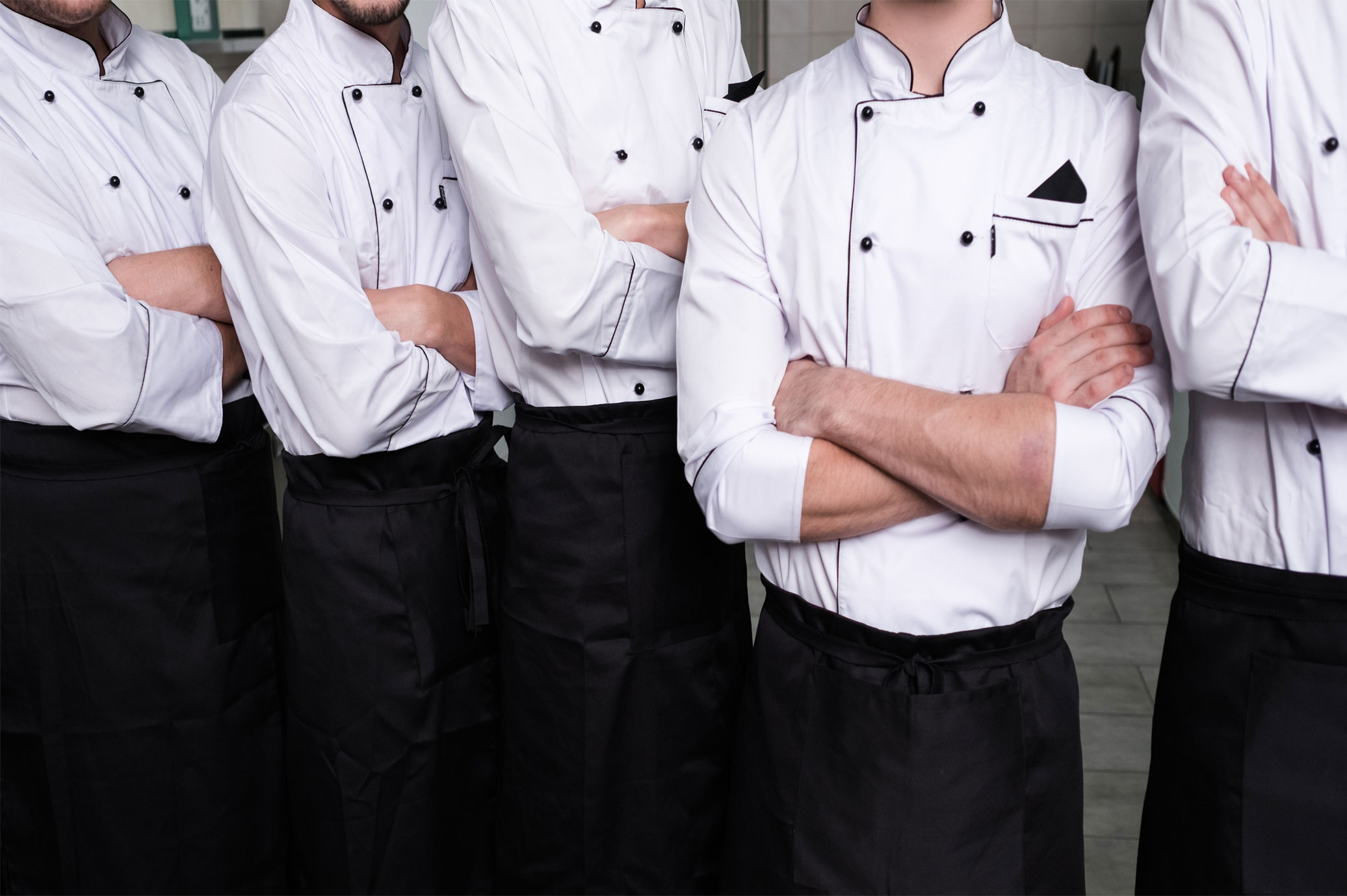 Professional chefs at work